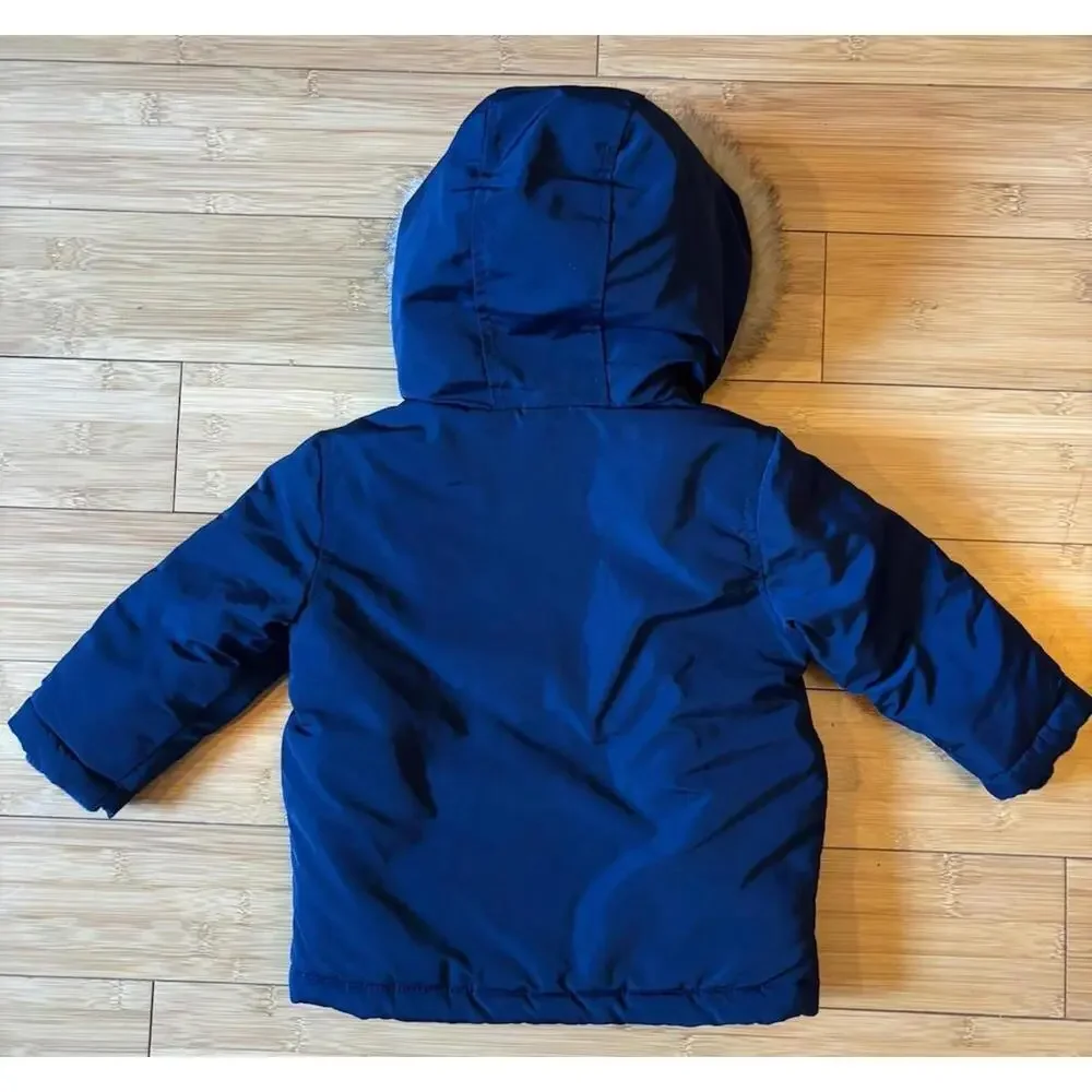 Gymboree 6-12 Months Hooded Winter Jacket VGUC